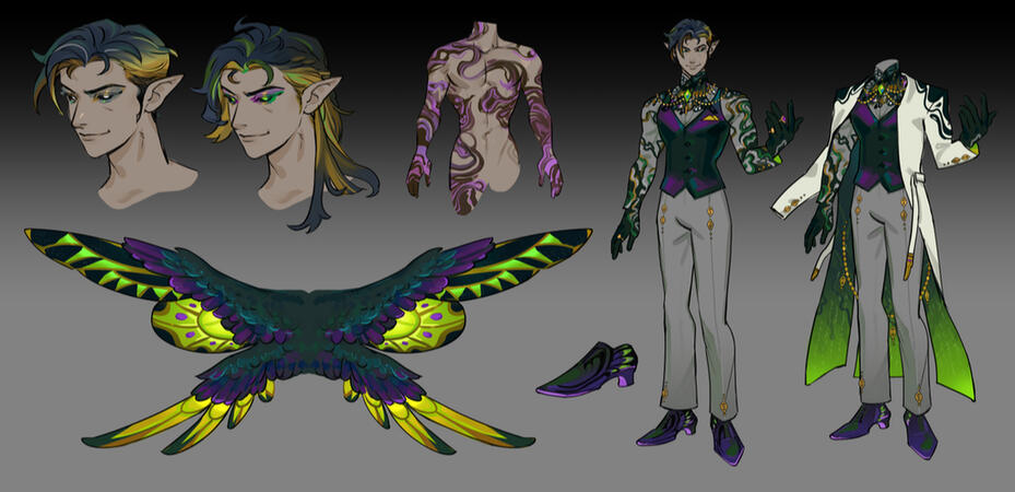 Character Design - Poison Fae