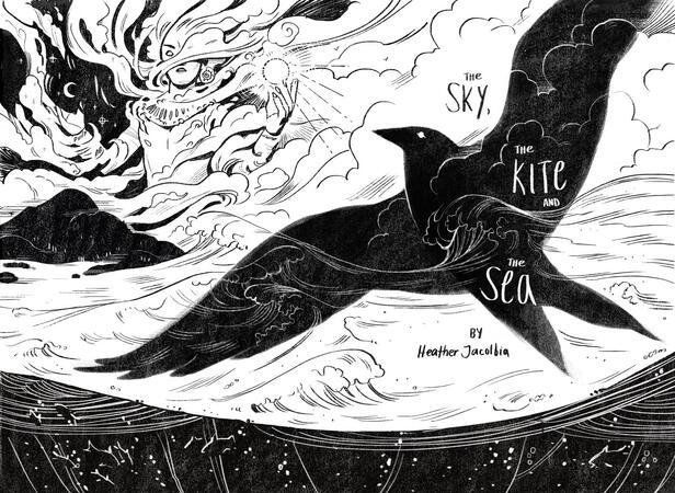 The Sky, The Kite and The Sea - Cover Page